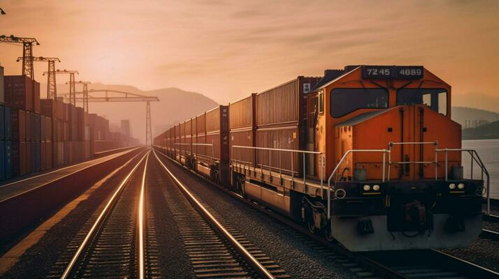 a-train-carrying-cargo-containers-free-photo